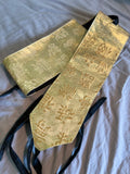 Reversible Upcycled Obi Belt – Made from Vintage Kimono Lining
