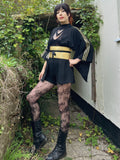 Reversible Upcycled Obi Belt – Made from Vintage Kimono Lining