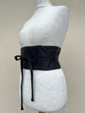 Reversible Upcycled Obi Belt – Made from Vintage Kimono Lining