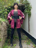 Reversible Upcycled Obi Belt – Made from Vintage Kimono Lining