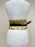 Reversible Upcycled Obi Belt – Made from Vintage Kimono Lining