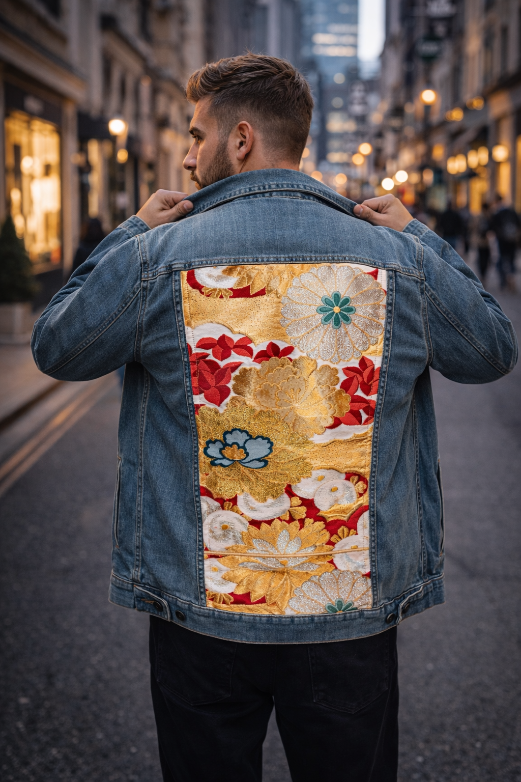 Working on New Obi Denim Jackets