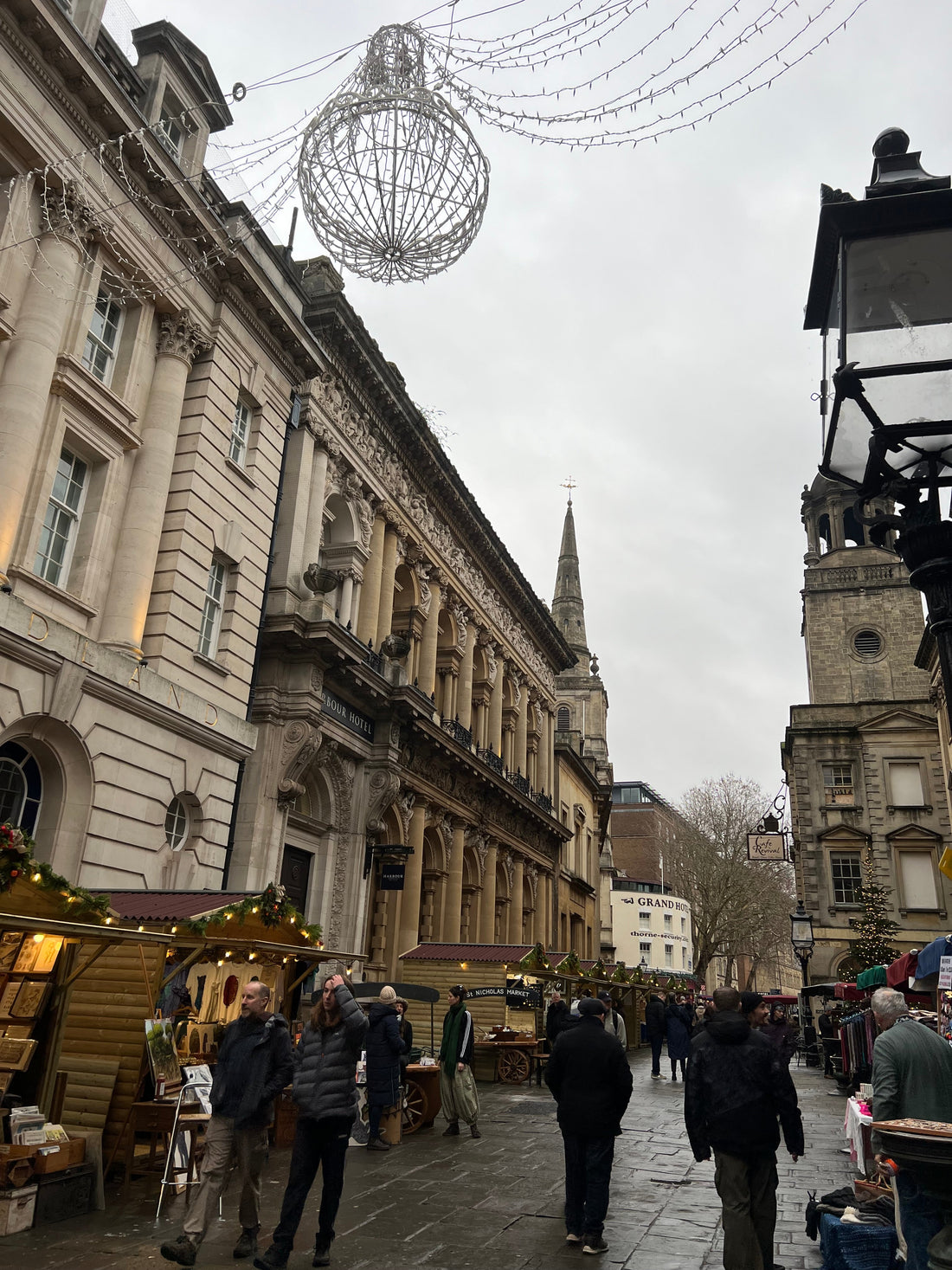 Two Markets, One Winter Sunday