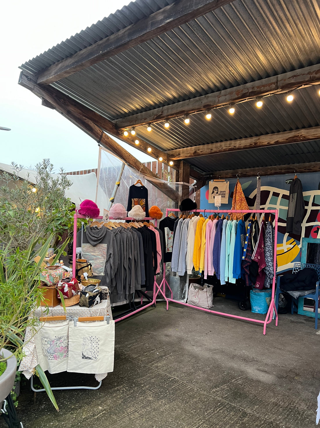 A Quiet, Rainy Day at Tobacco Factory Market