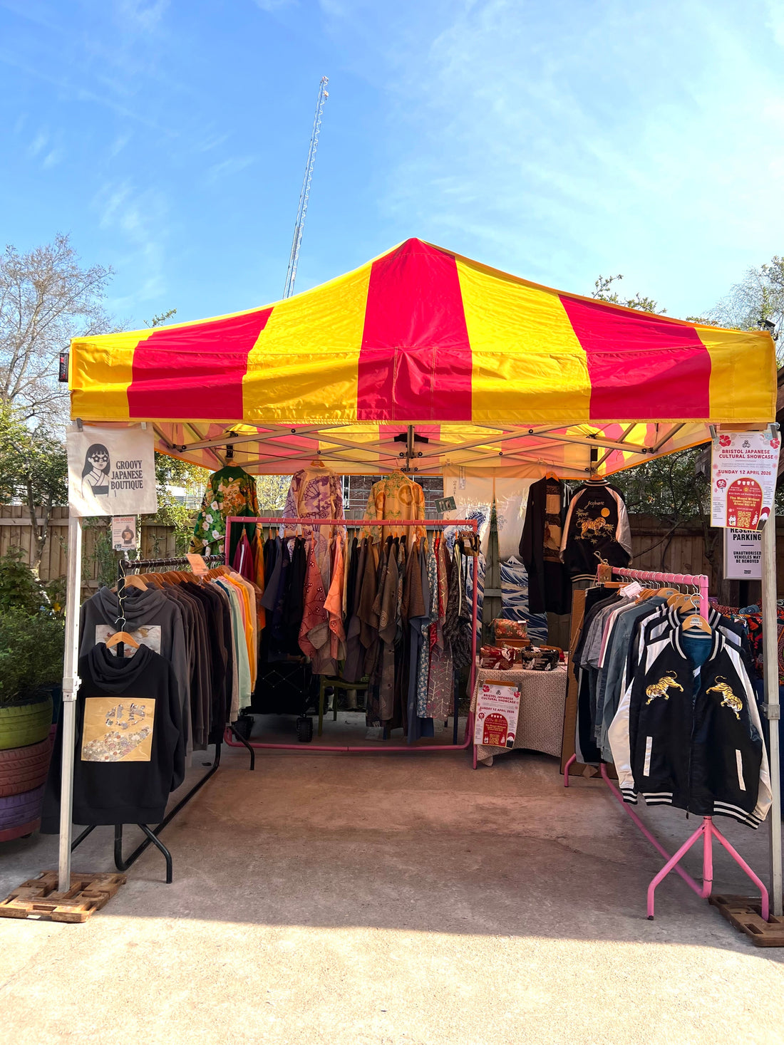 A busy day at Tobacco Factory Market