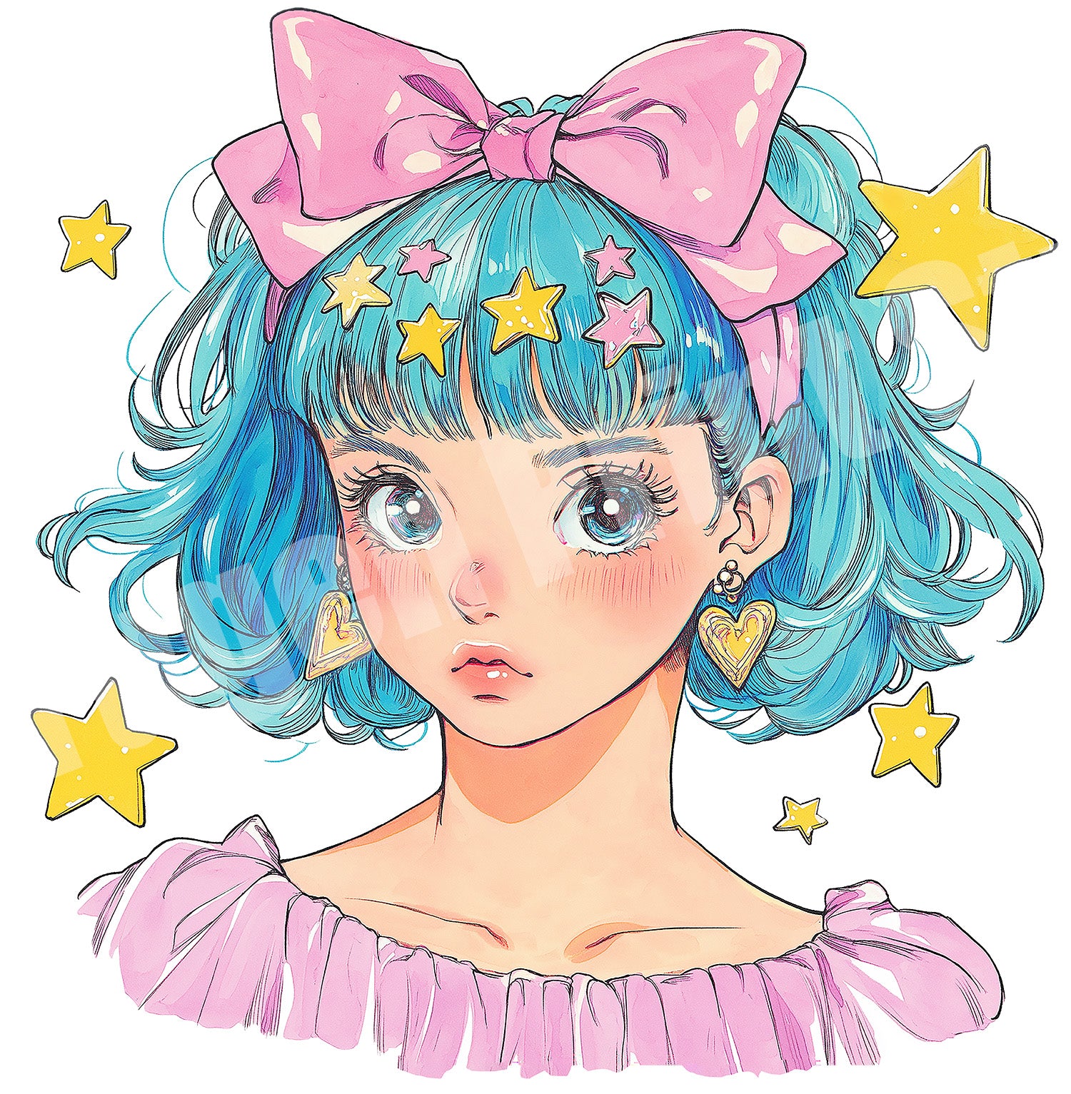 ORIGINAL ART PRINT ORGANIC COTTON T-SHIRTS