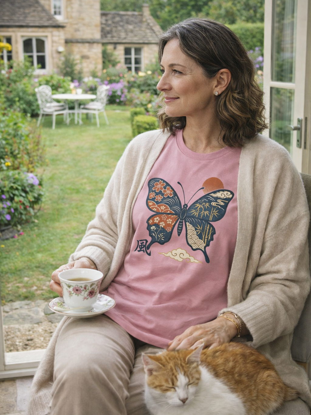 Butterfly of the Wind Organic Cotton T-shirts