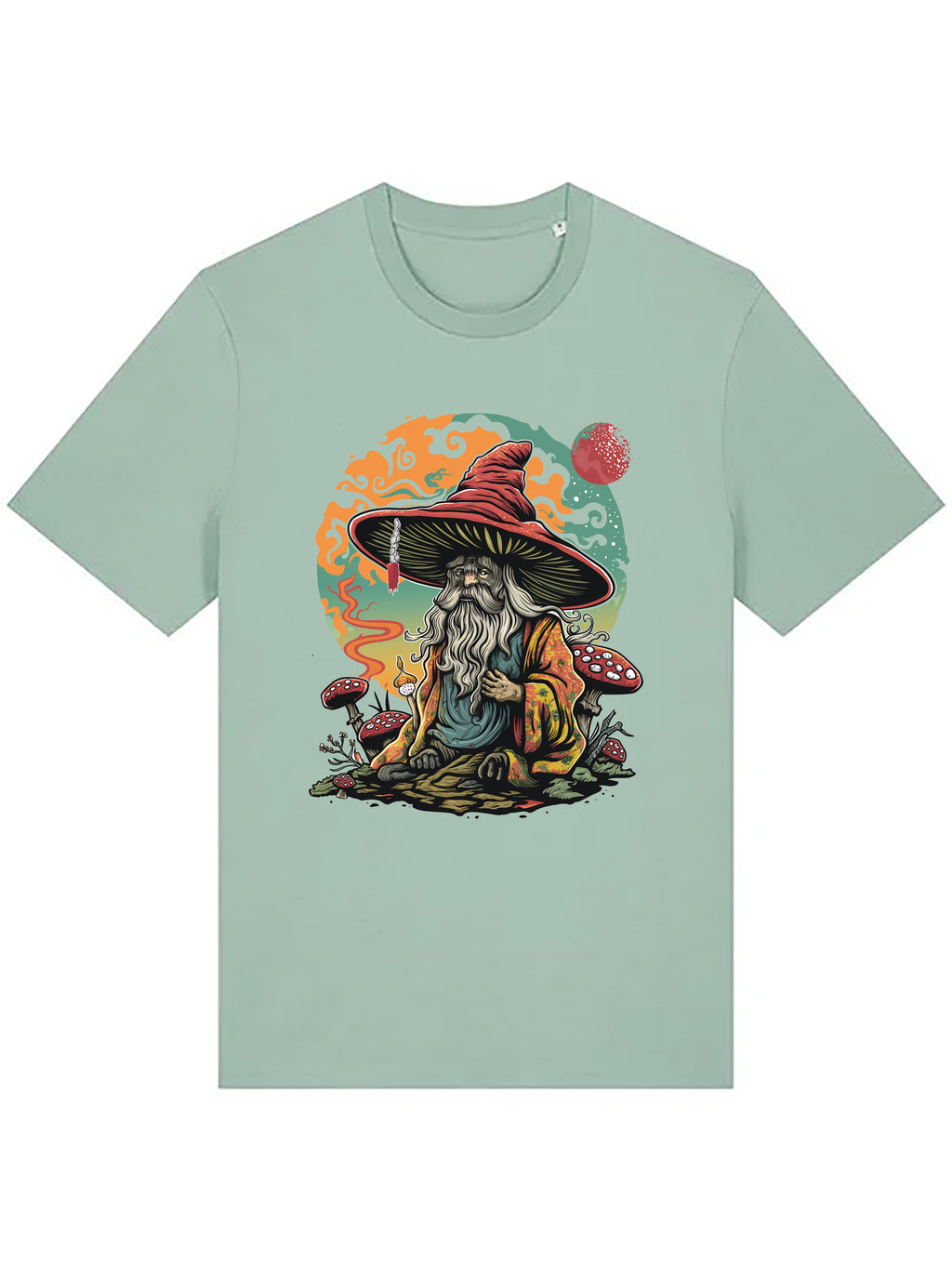 The Mushroom Wizard Organic cotton T-shirts