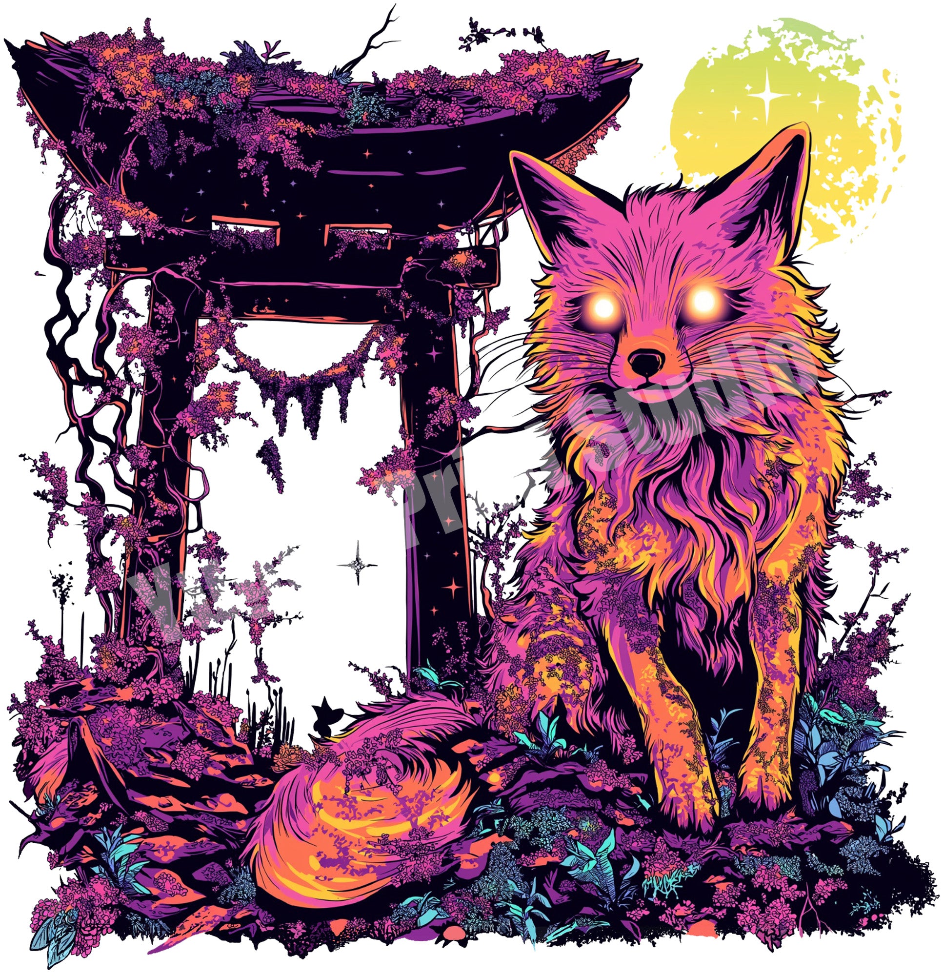 Fox and Torii Organic Cotton T-shirts