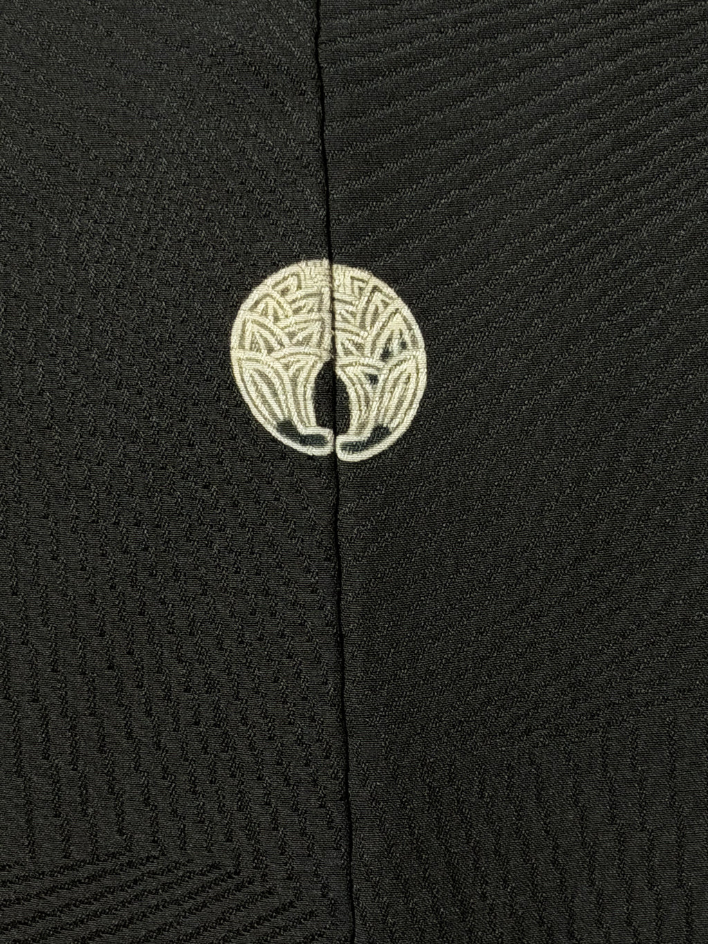 Reworked Vintage Japanese Family Crest Kimono Jacket