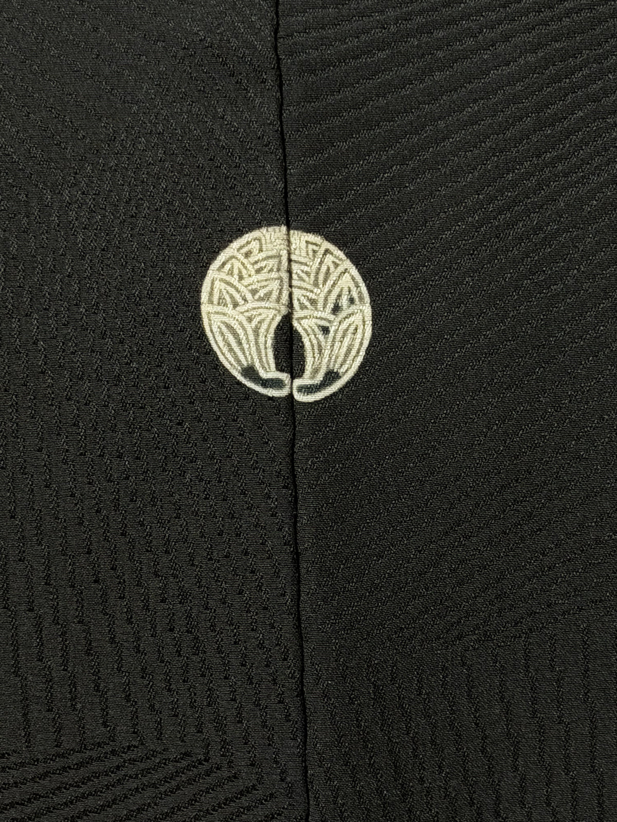 Reworked Vintage Japanese Family Crest Kimono Jacket