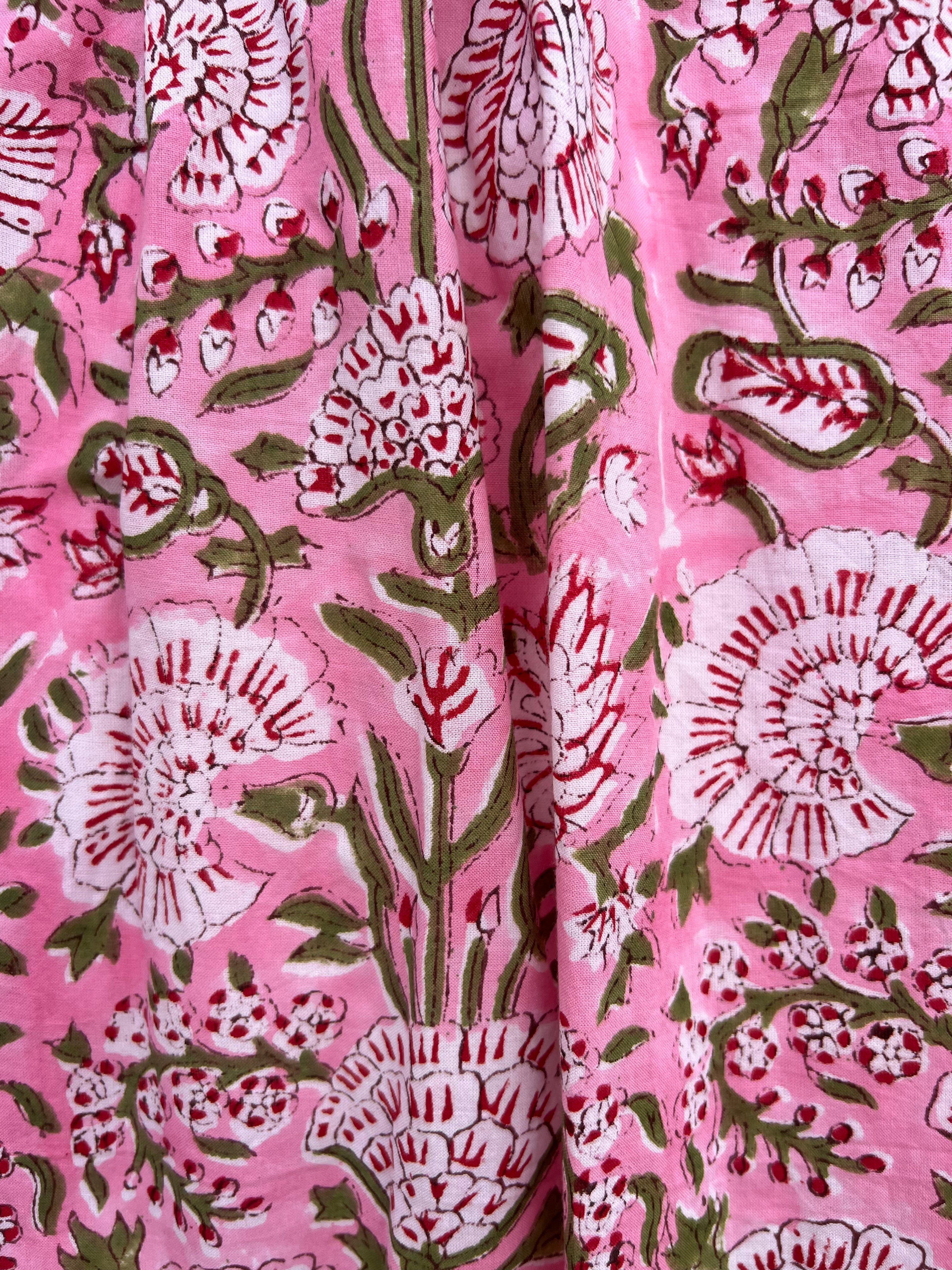 Hand Block Print Cotton Dress