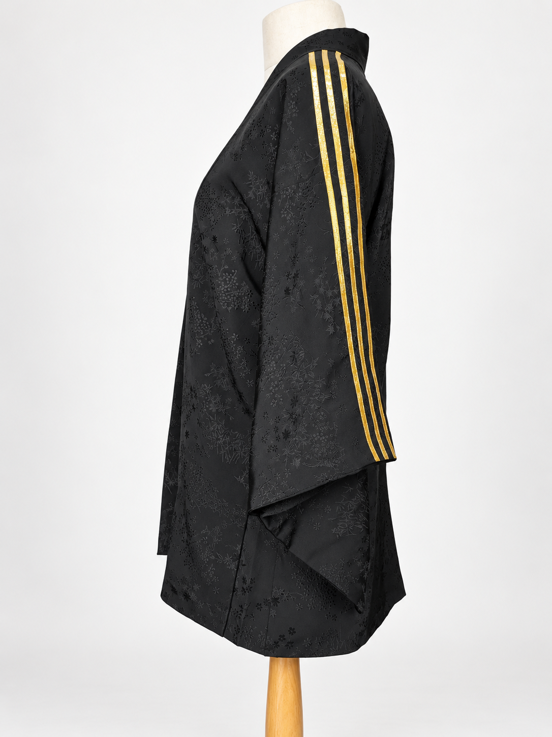 Reworked Vintage Japanese Family Crest Kimono Jacket