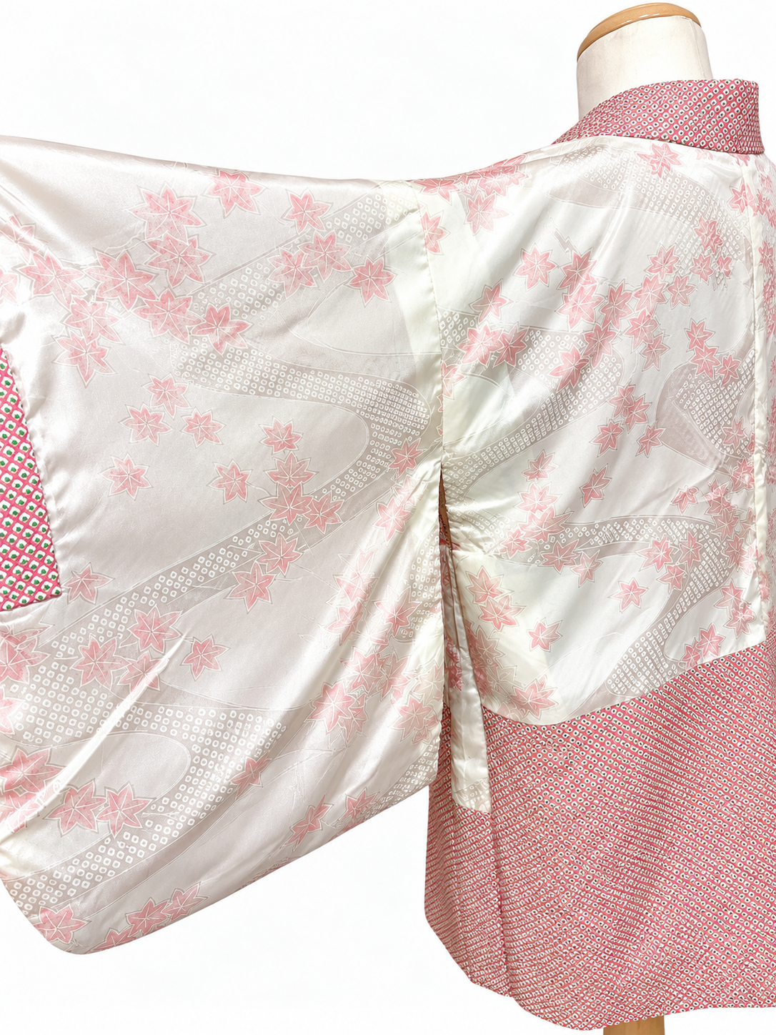 Vintage Japanese Silk Shibori Kimono