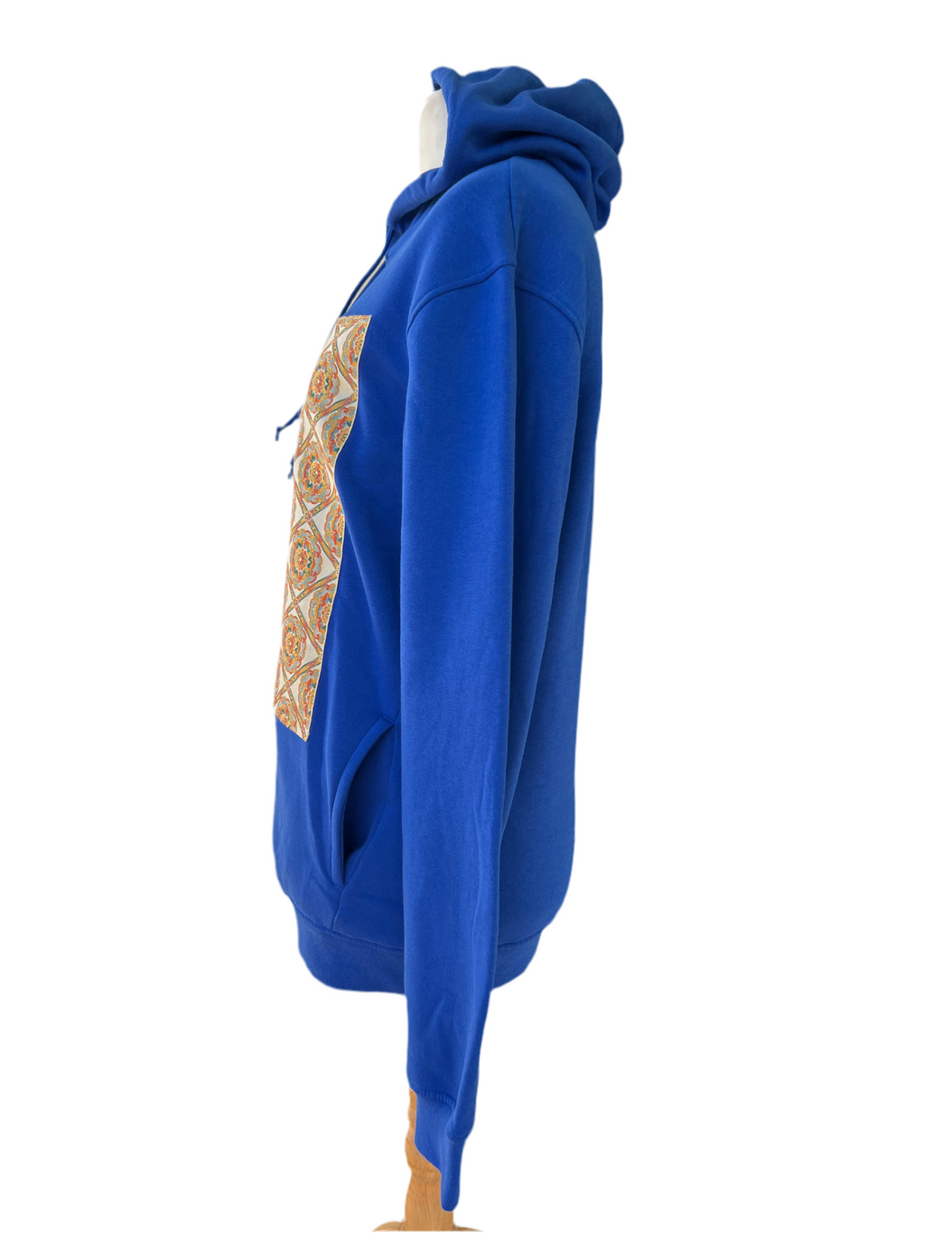 Handmade Upcycled Obi Organic Cotton Hoodie Msize