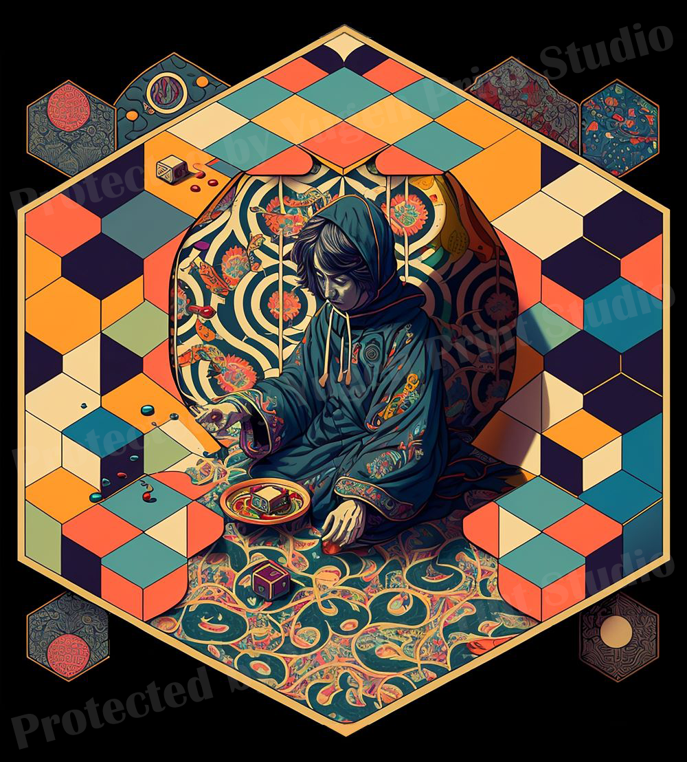 ORIGINAL ART PRINT T-SHIRT