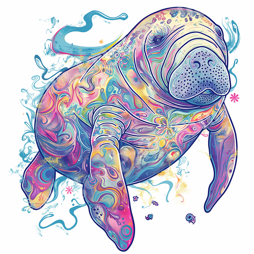 Sweet Manatee Organic Cotton T-shirts