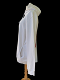 Handmade Upcycled Obi Organic Cotton Hoodie  XLsize