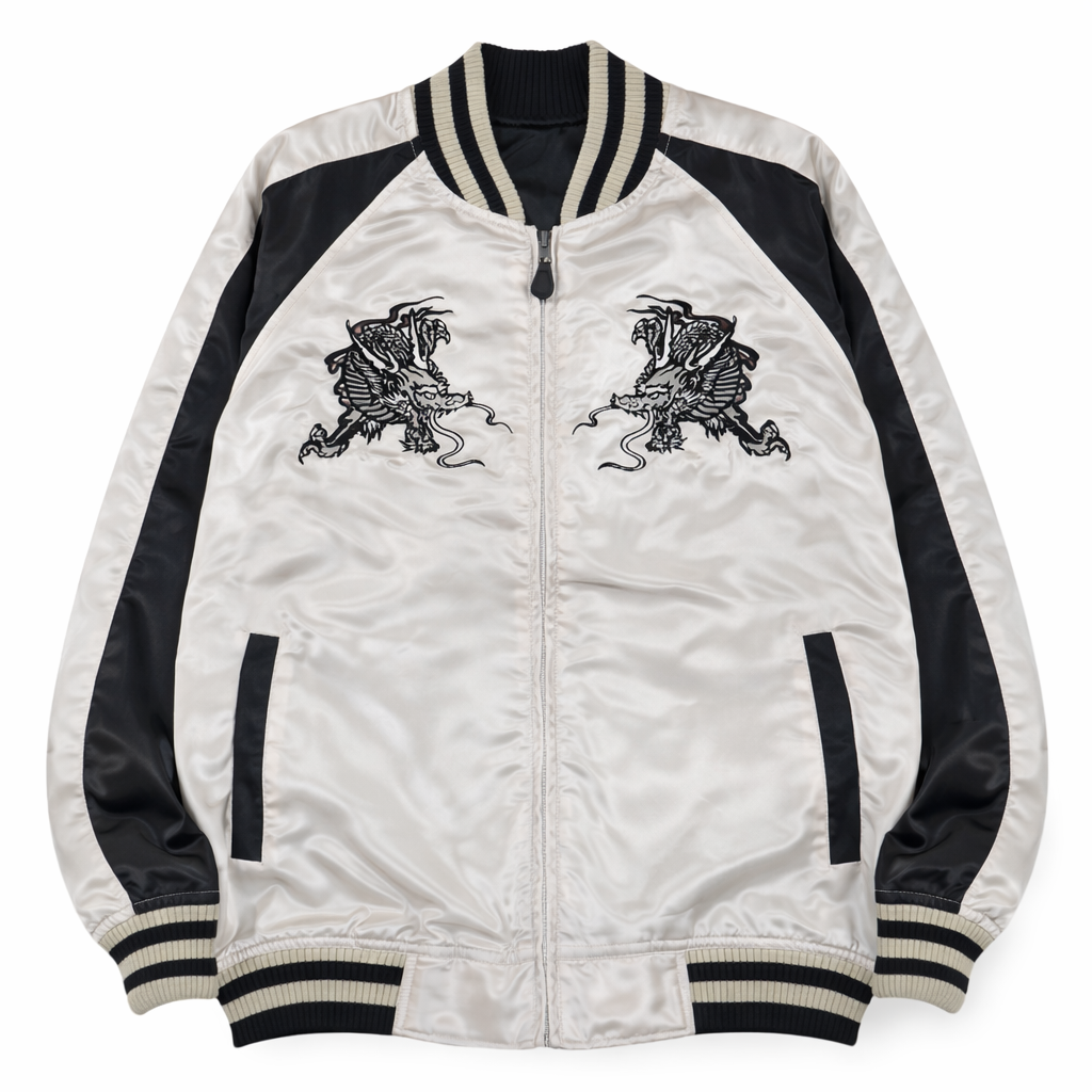 Reversible Japanese Dragon Sukajan Jacket