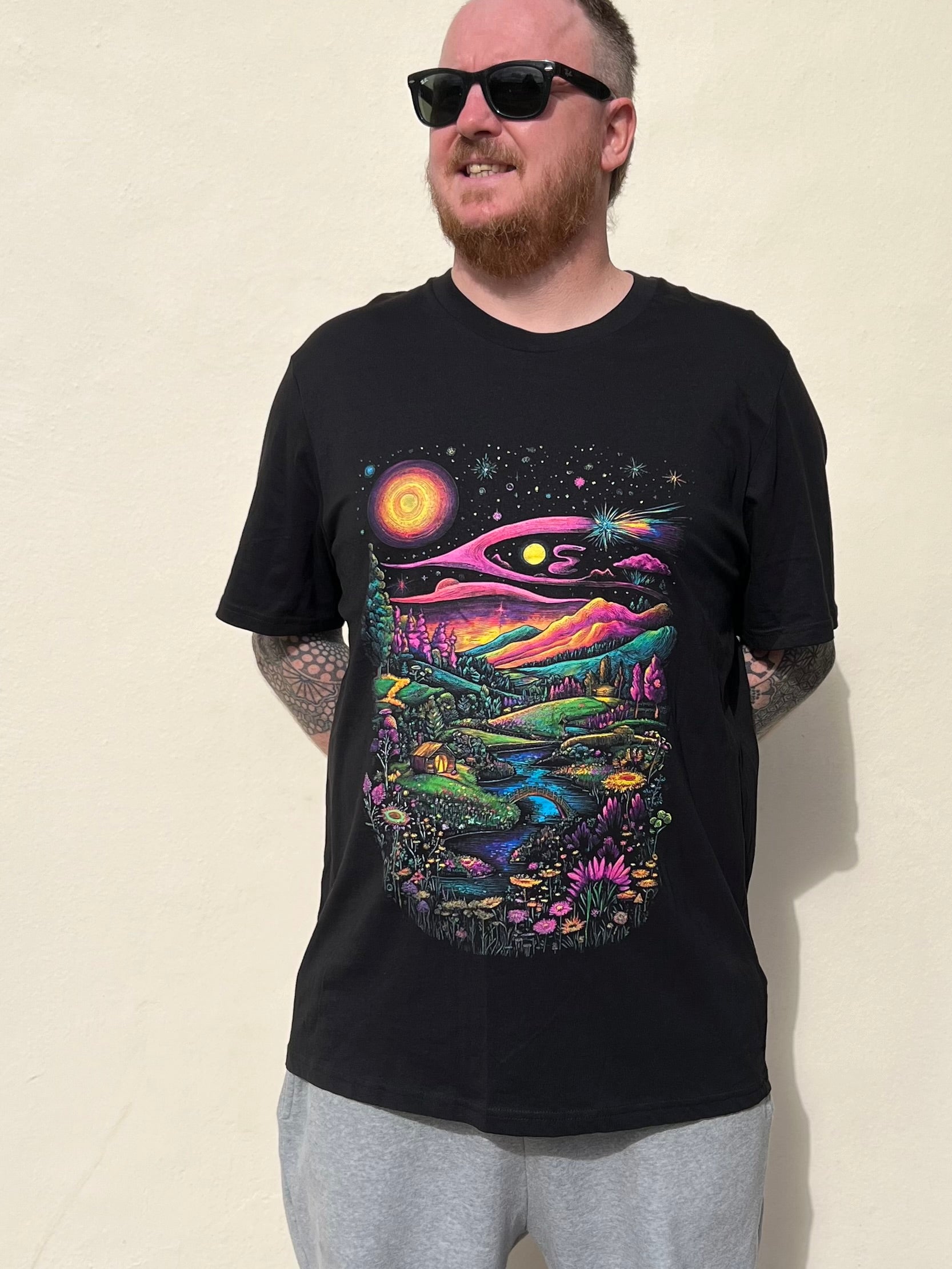 ORIGINAL ART PRINT ORGANIC COTTON T-SHIRTS