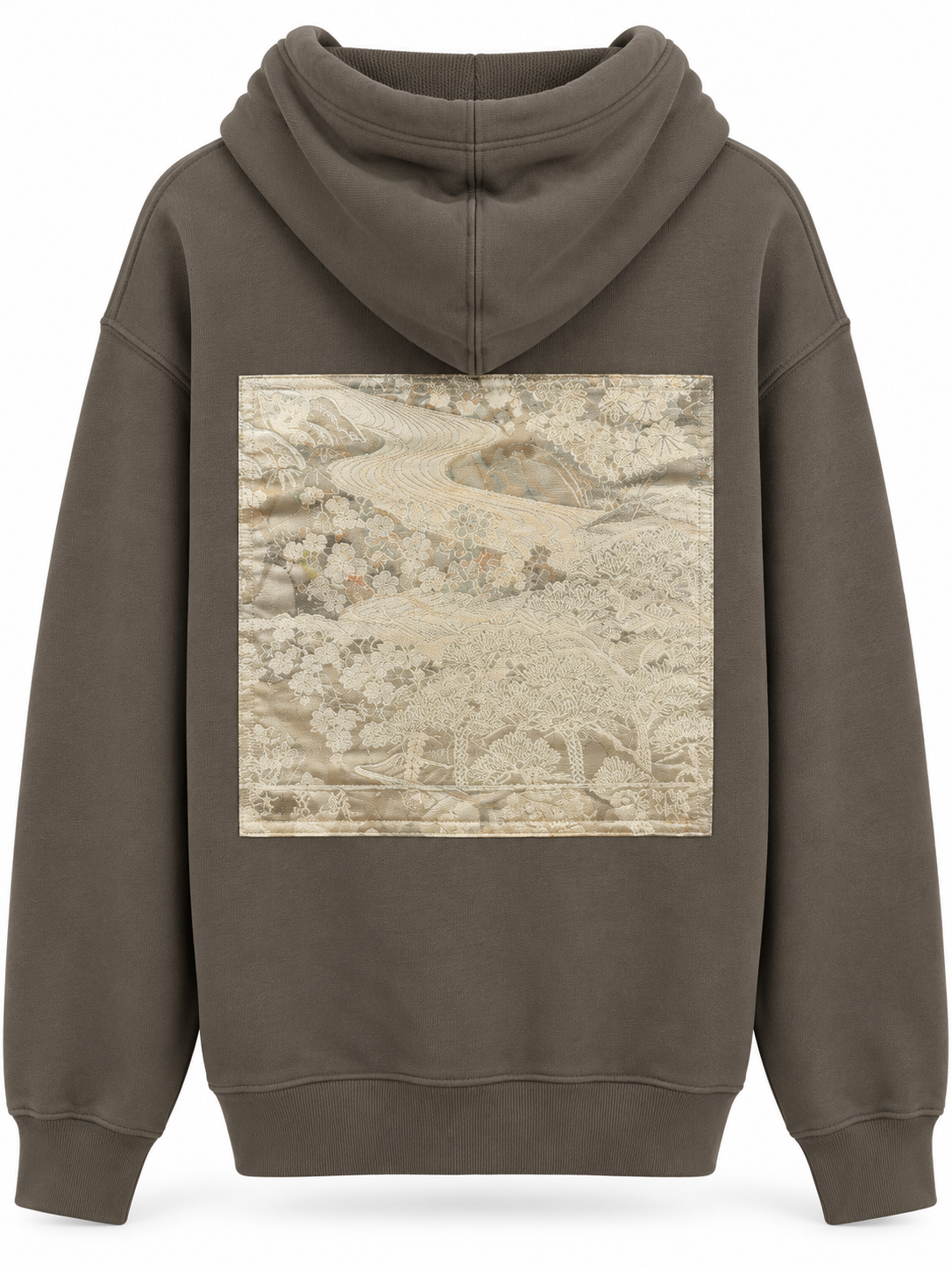 Upcycled Obi Organic Cotton Hoodie XL