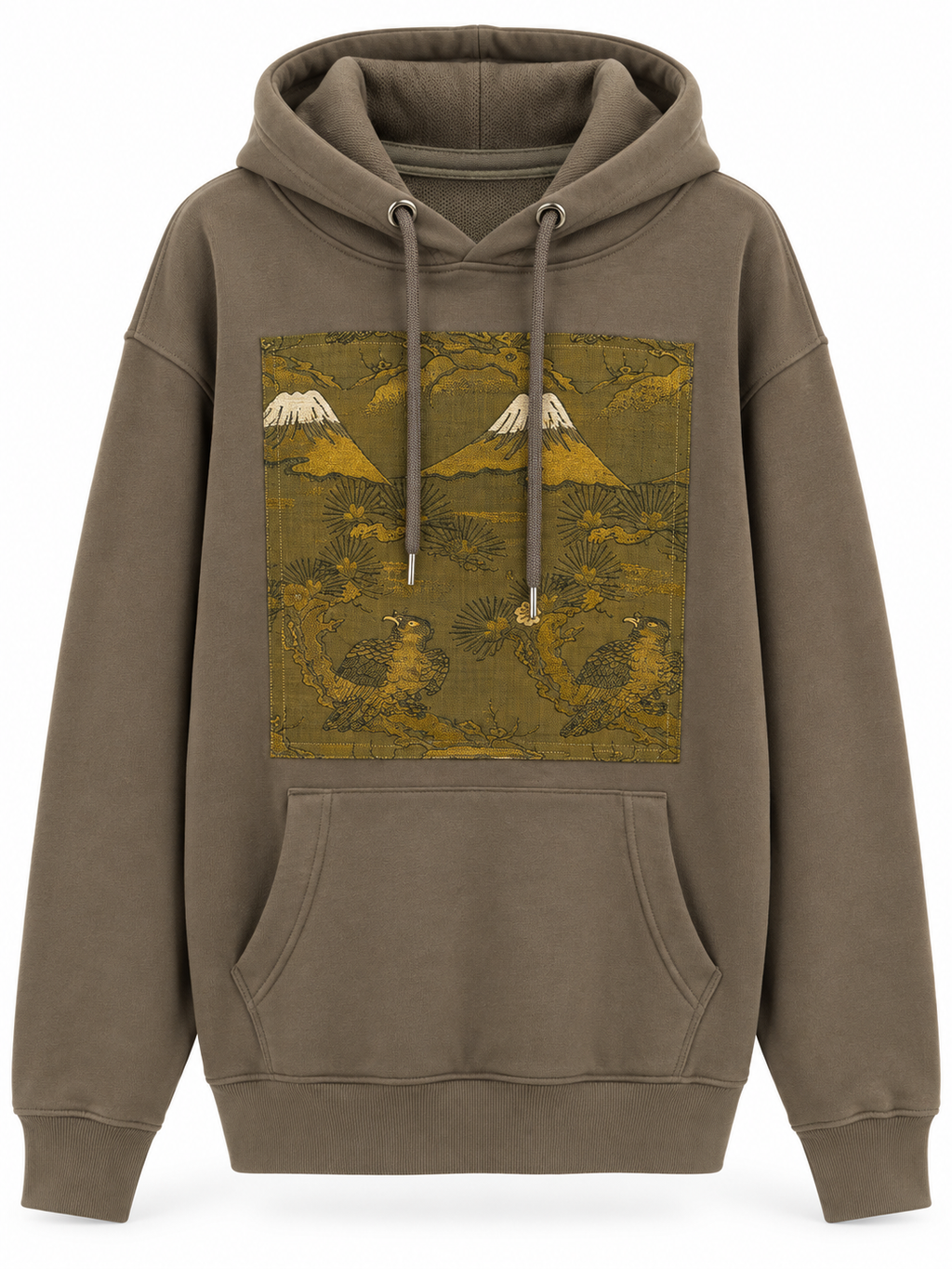 Upcycled Obi Organic Cotton Hoodie XL