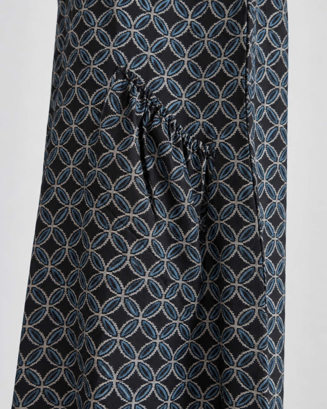 Rikka 2026 Shippo Pattern Cotton Dress – Made in Japan
