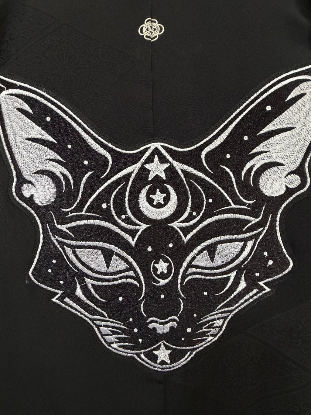 Reworked Vintage Family crest Kimono Jacket