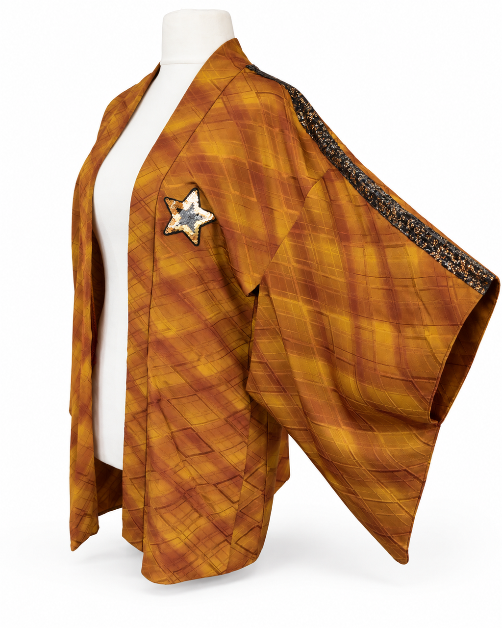 Reworked Vintage Japanese Kimono Jacket