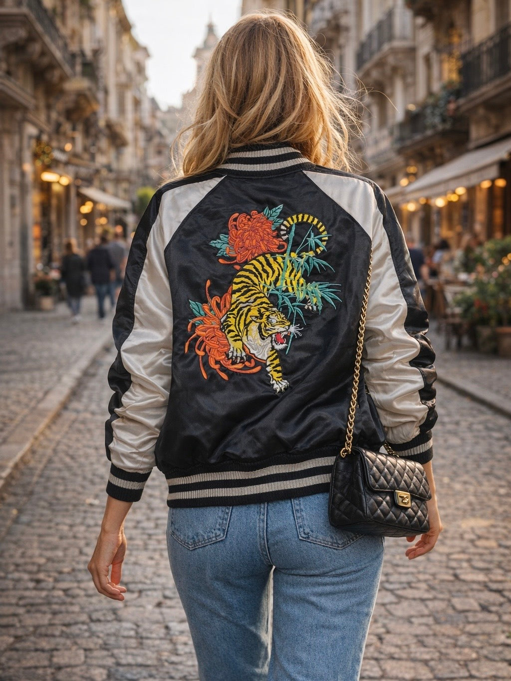Reversible Japanese Dragon Sukajan Jacket