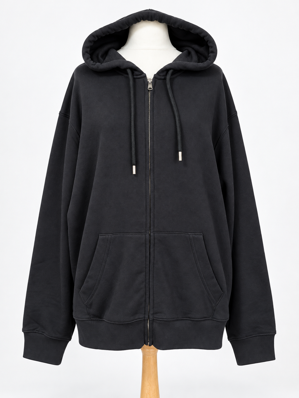 Upcycled Obi Organic Cotton Hoodie L