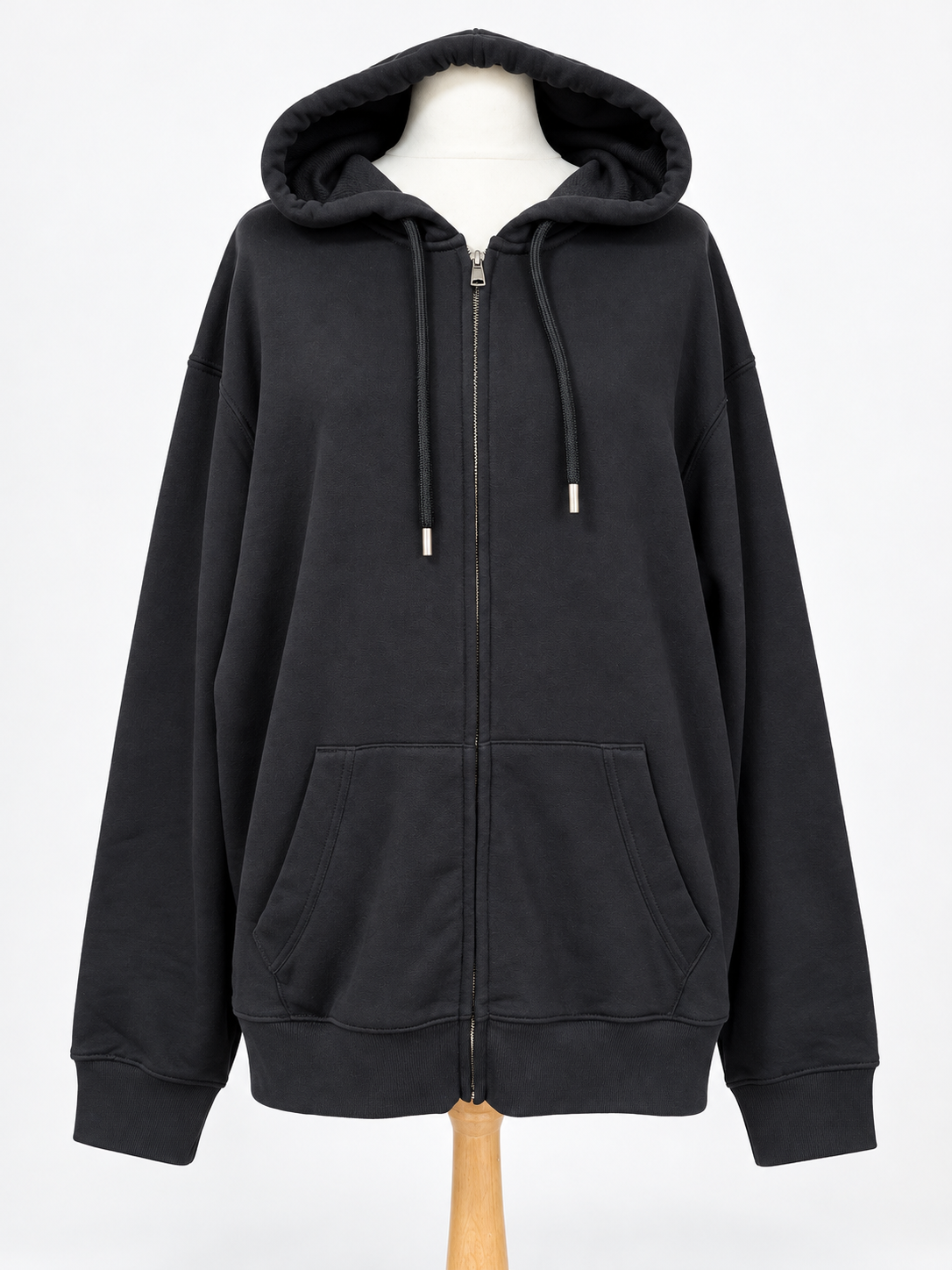 Upcycled Obi Organic Cotton Hoodie L