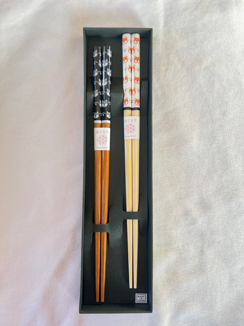 Japanese Bamboo Chopsticks Boxed Set