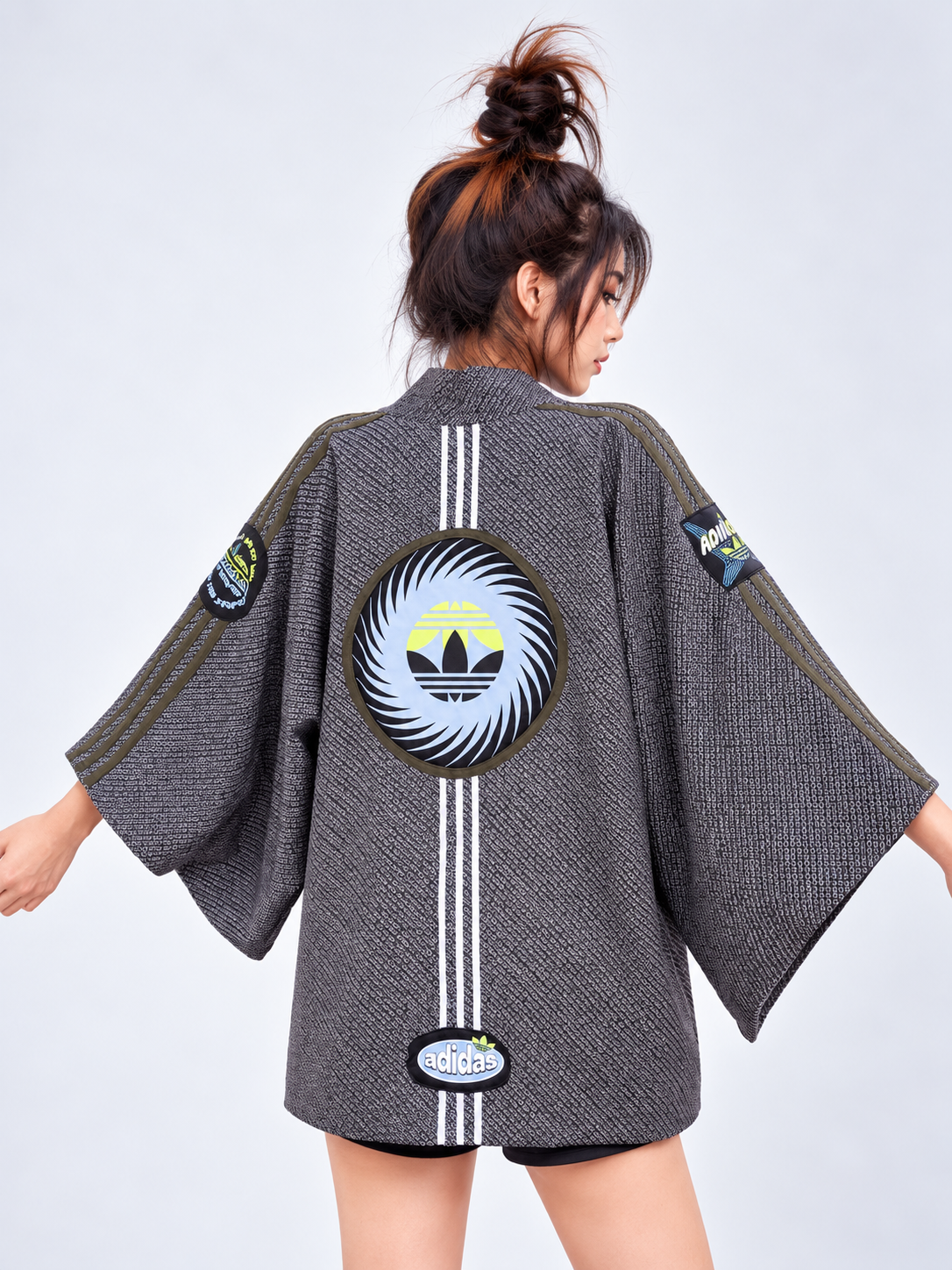 Rework handmade vintage haori Jacket