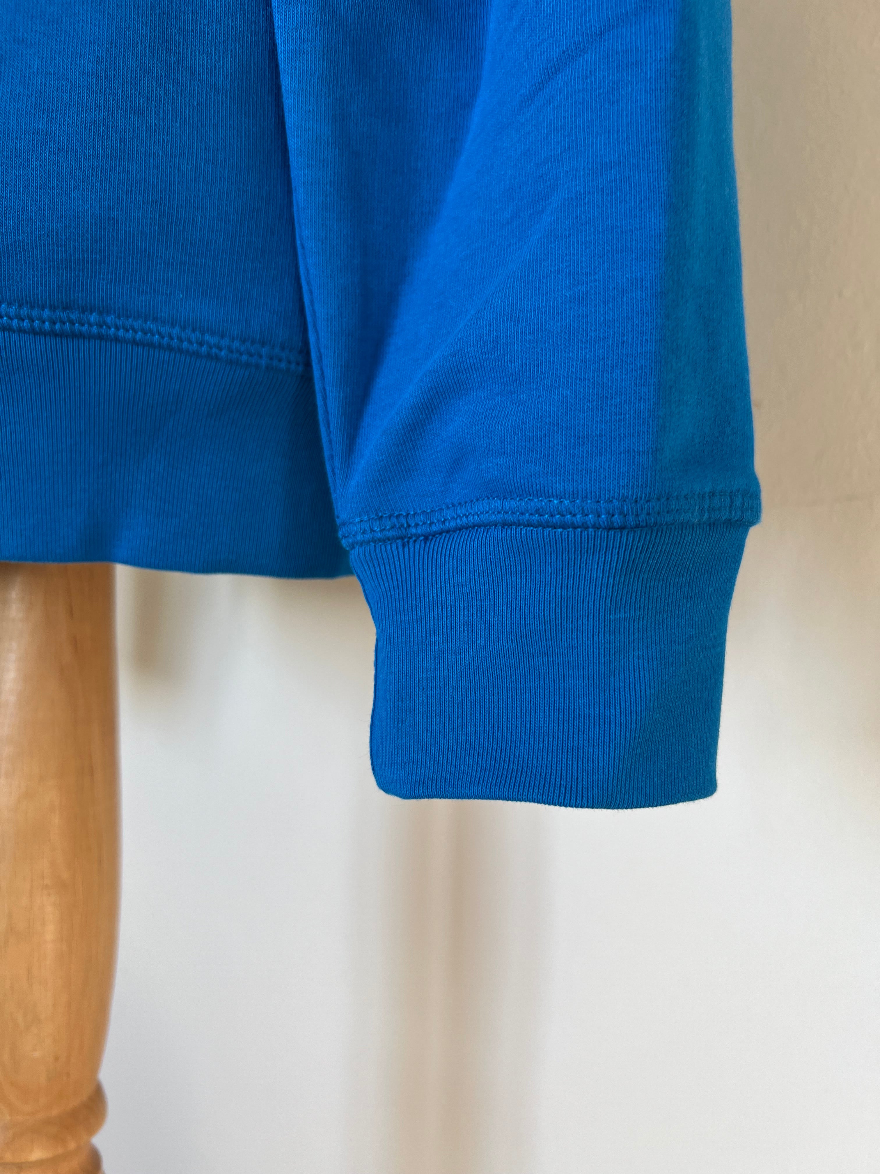 Handmade Upcycled Kimono Organic Cotton Hoodie XL size