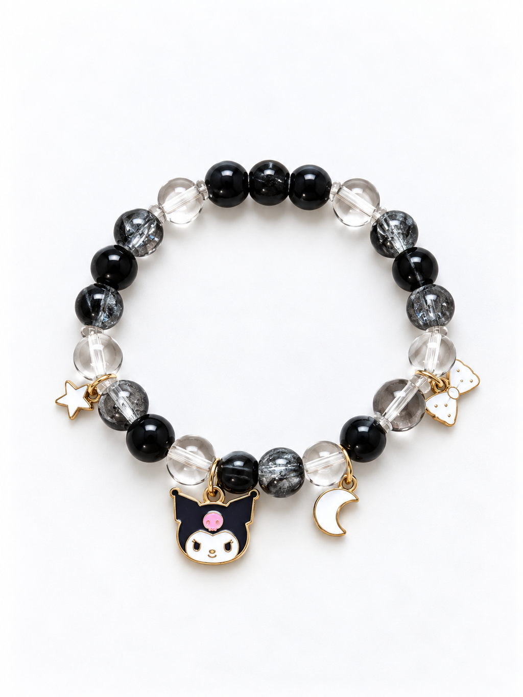 Sanrio Character Stretch Bead Bracelet