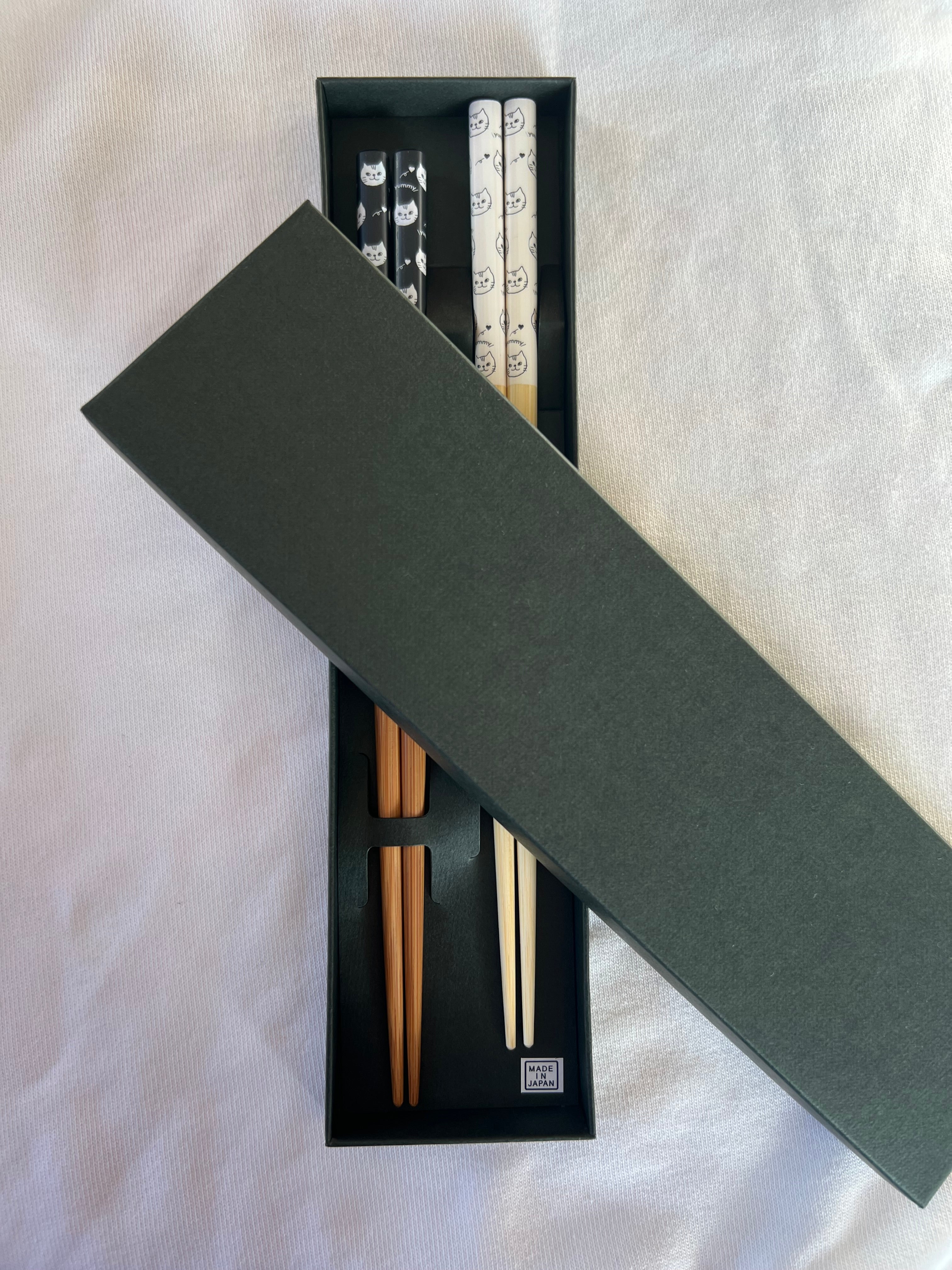 Japanese Bamboo Chopsticks Boxed Set