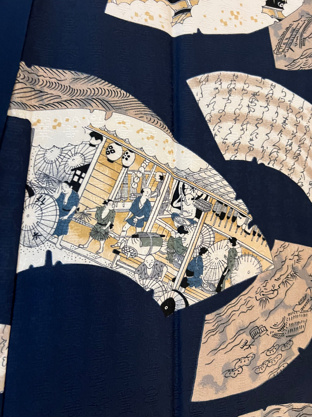 Vintage Japanese Wool Juban Robe One of a Kind Men’s House Coat