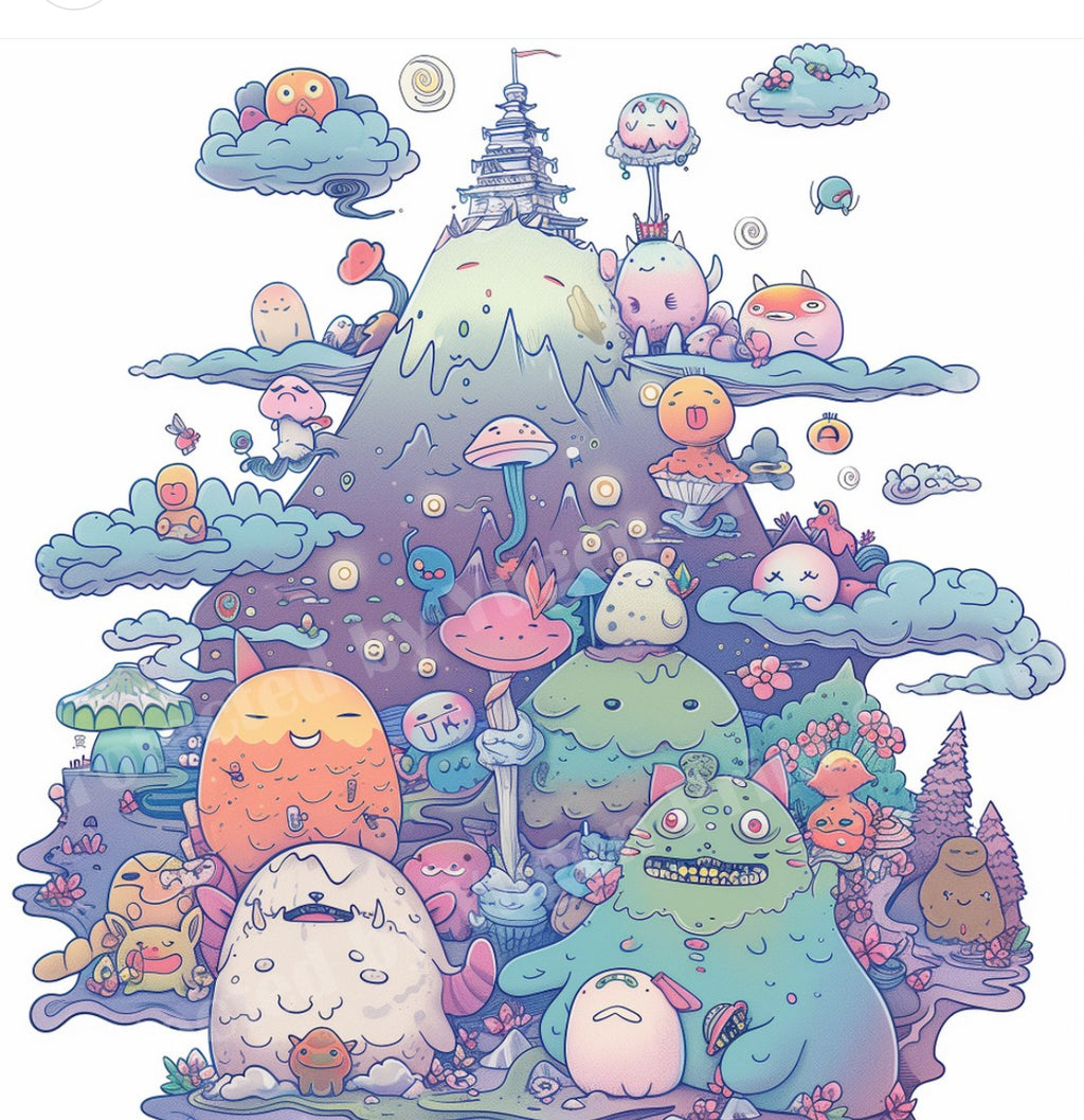 ORIGINAL ART PRINT ORGANIC COTTON T-SHIRTS