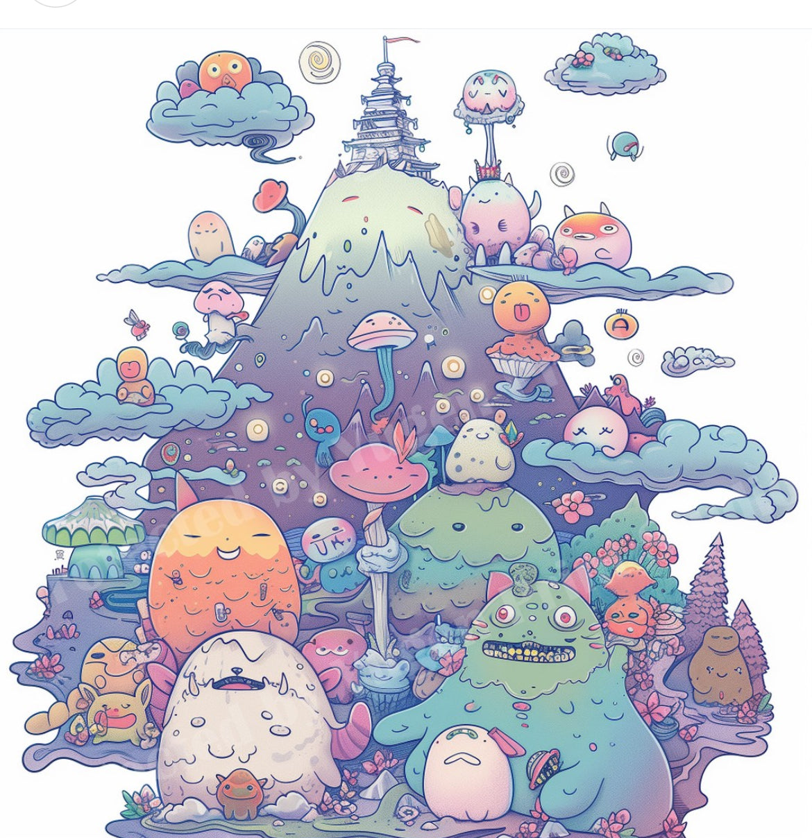 ORIGINAL ART PRINT ORGANIC COTTON T-SHIRTS