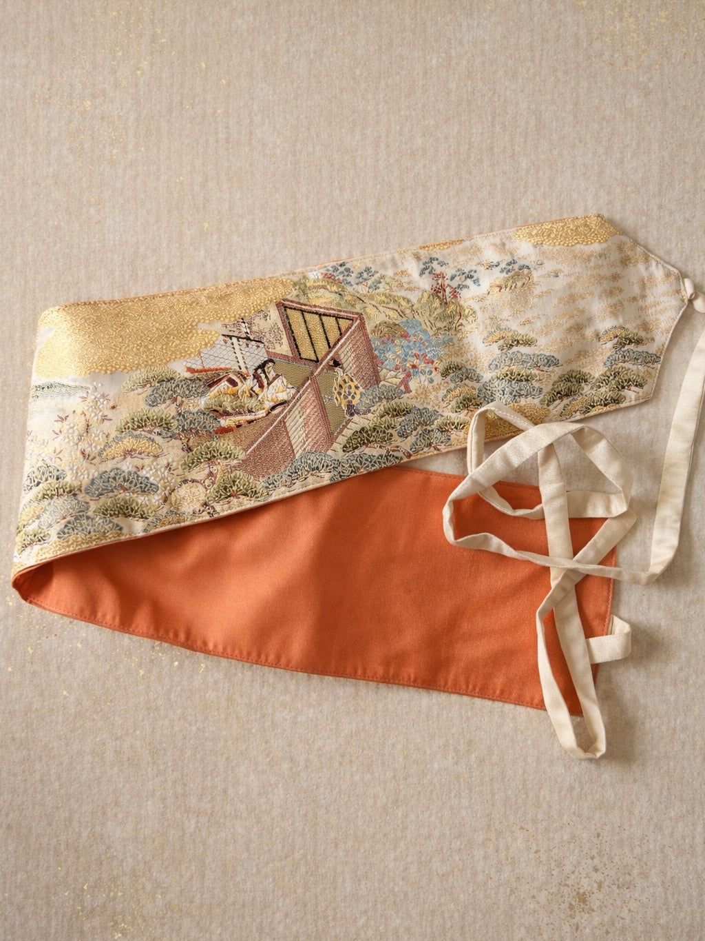 Genji Story Silk Obi Belt – One of a Kind