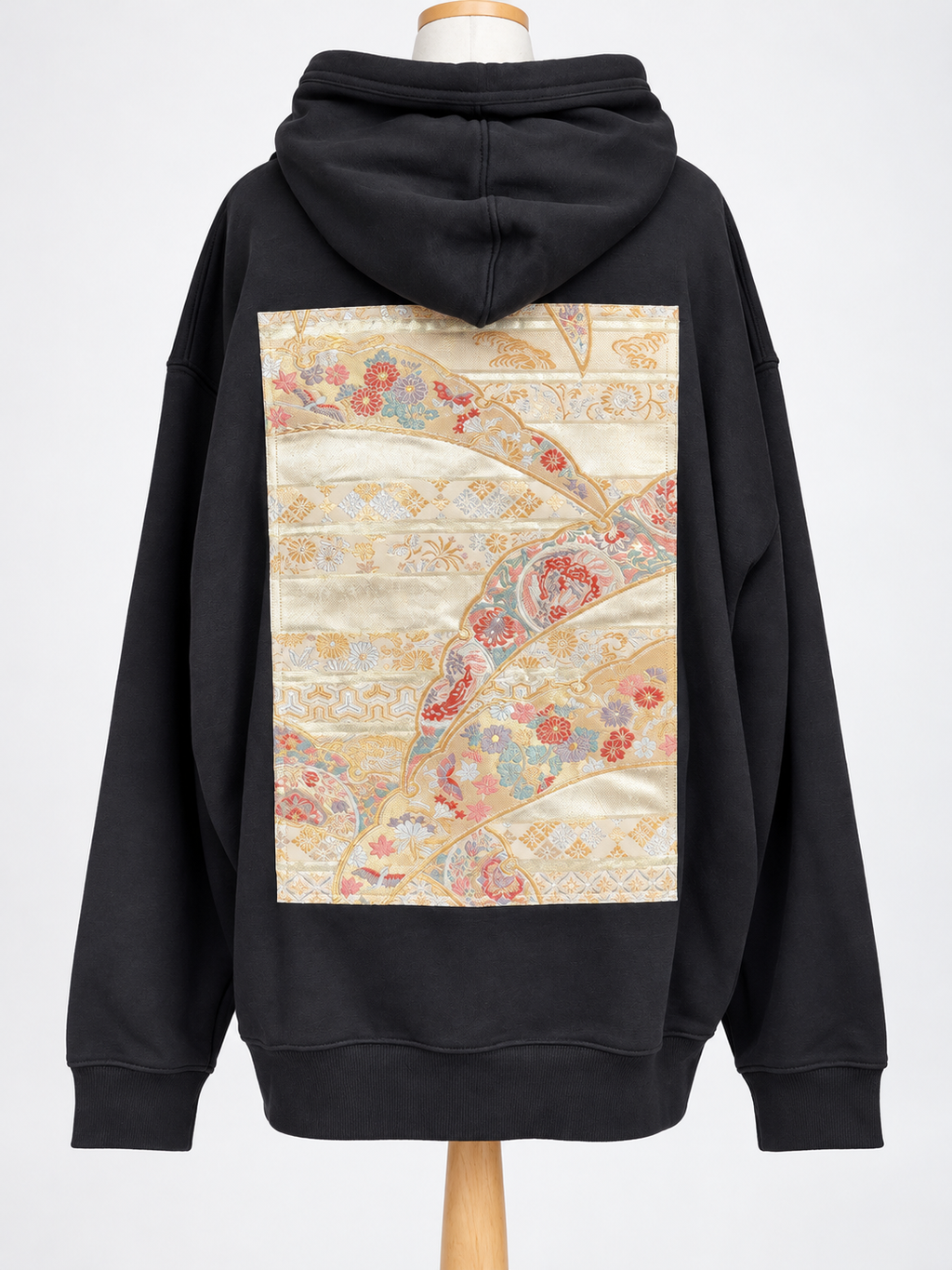 Upcycled Obi Organic Cotton Hoodie 3XL