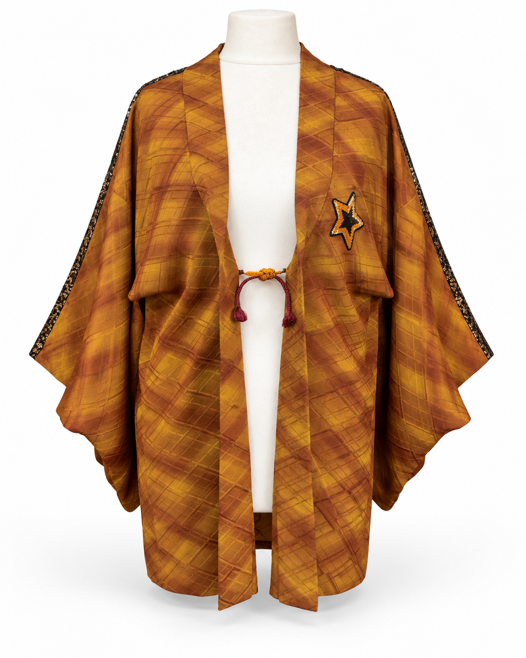 Reworked Vintage Japanese Kimono Jacket