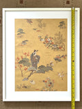 BEAUTIFUL UPCYCLED OBI BELT WALL ART