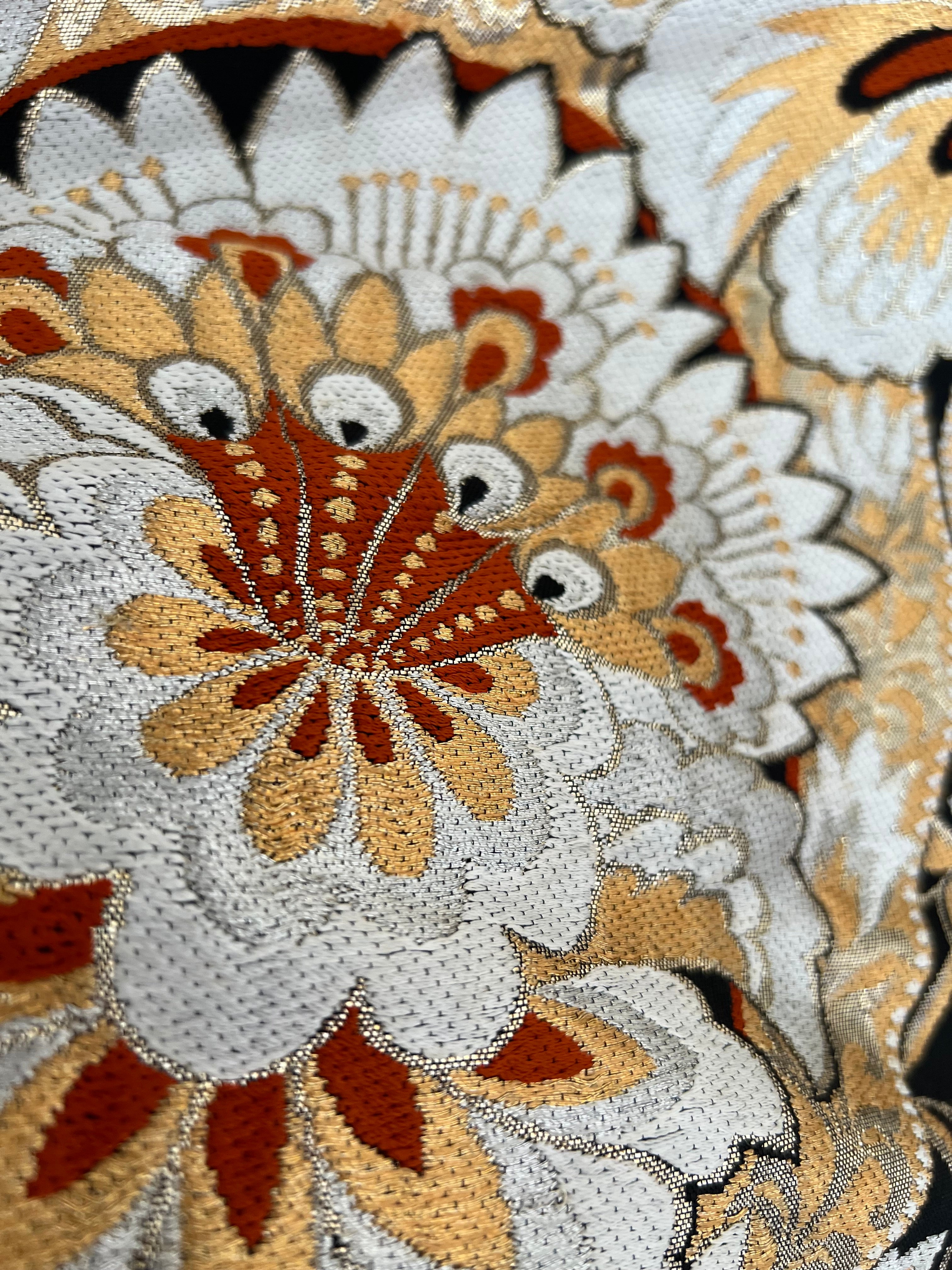 Handmade Upcycled Obi Organic Cotton Hoodie