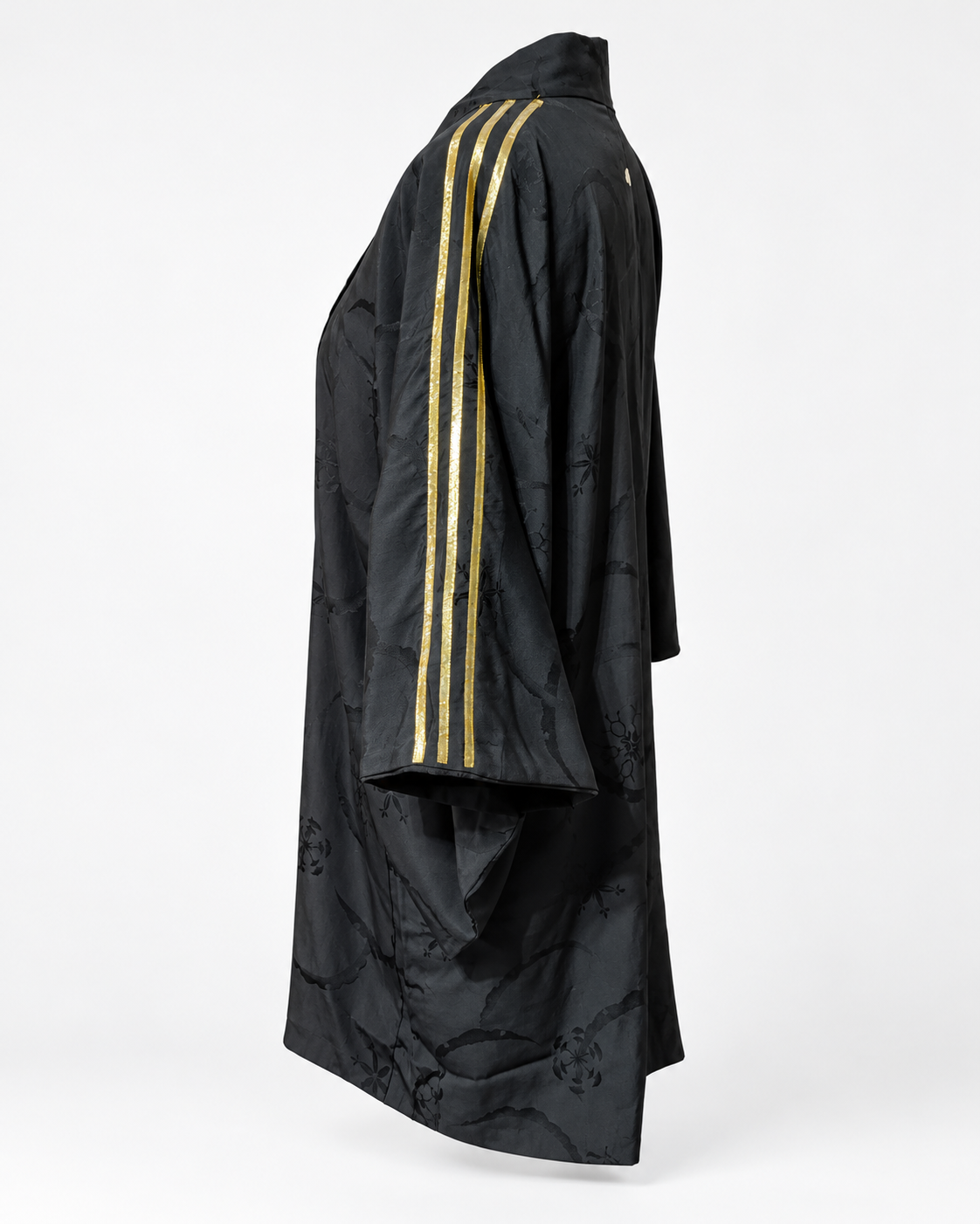 Reworked Vintage Japanese Family Crest Kimono Jacket