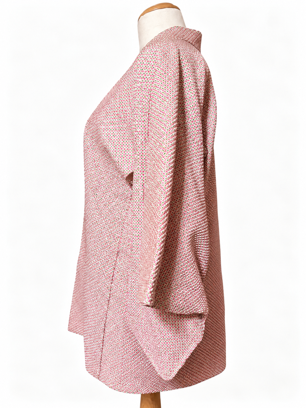 Vintage Japanese Silk Shibori Kimono