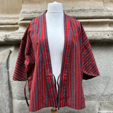 String tassels samue red stripe