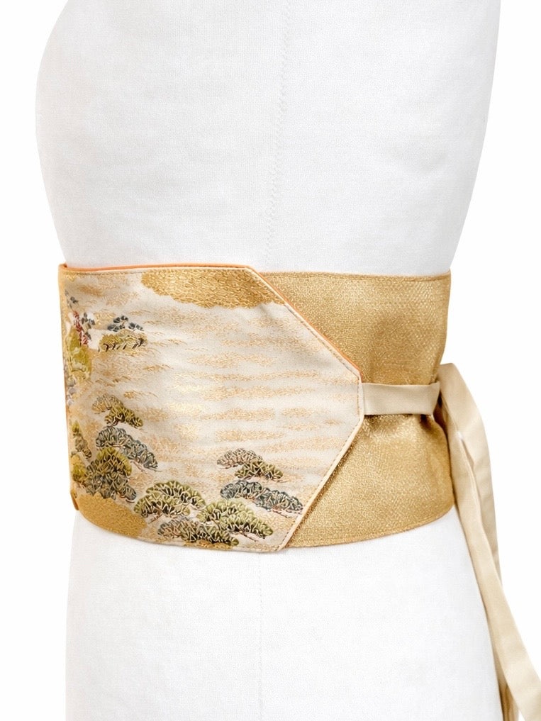 Genji Story Silk Obi Belt – One of a Kind