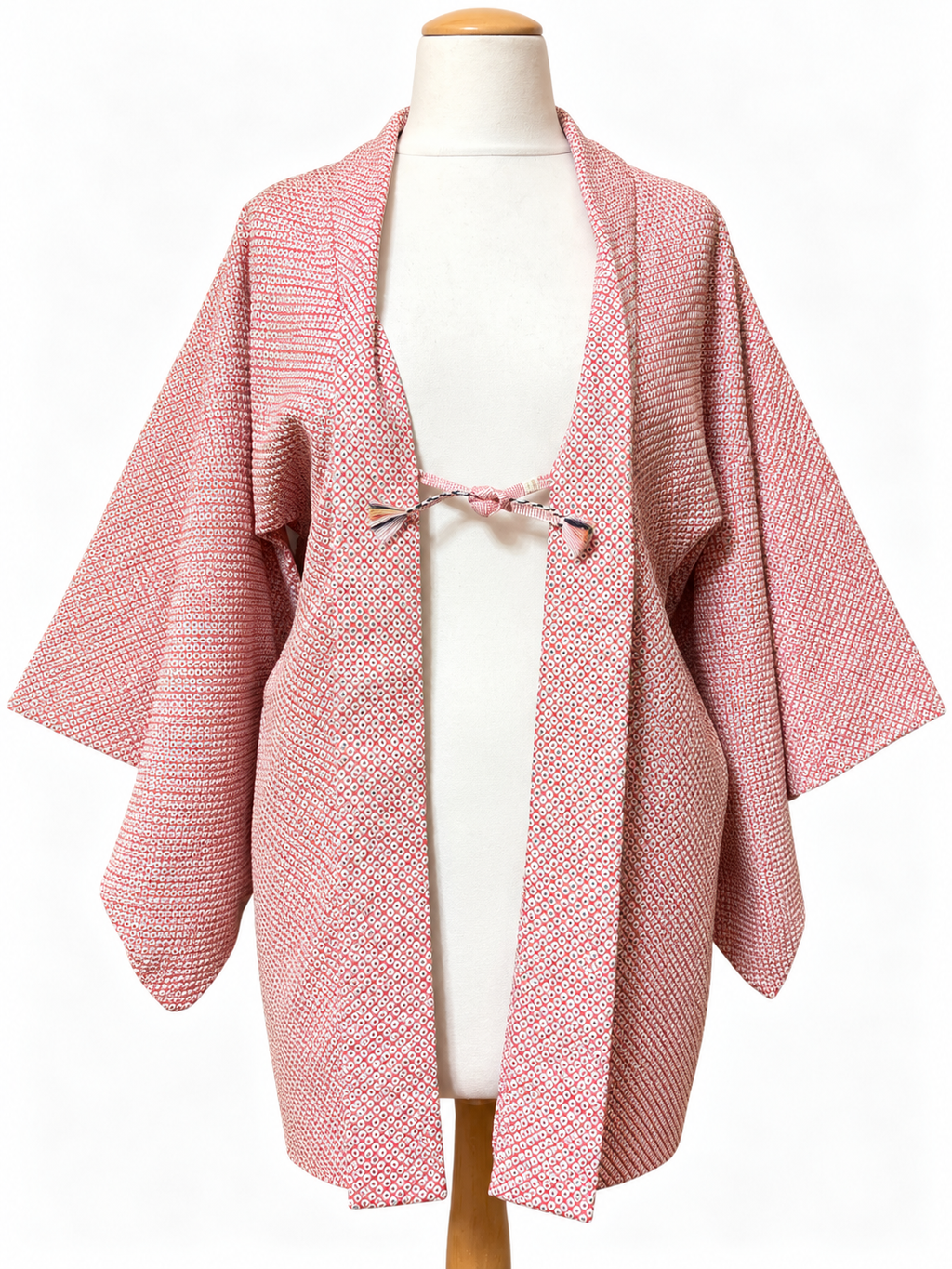 Vintage Japanese Silk Shibori Kimono